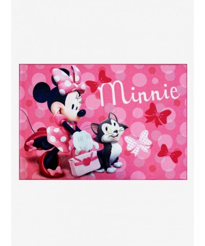 Disney Minnie and Figaro Pink Rug $39.56 Rugs