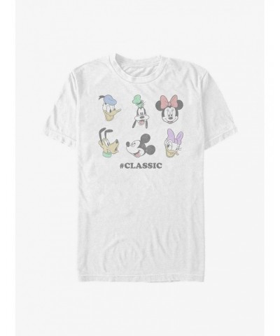 Disney Mickey Mouse Classic Heads T-Shirt $7.46 T-Shirts