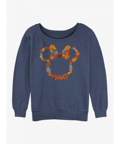 Disney Minnie Mouse Fall Ears Girls Slouchy Sweatshirt $10.04 Sweatshirts