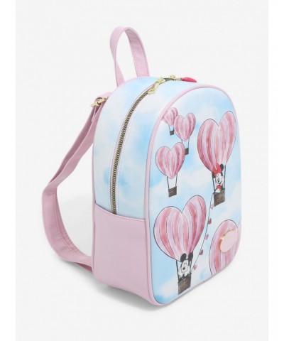 Her Universe Disney Mickey Mouse & Minnie Mouse Heart Balloon Mini Backpack $18.41 Backpacks