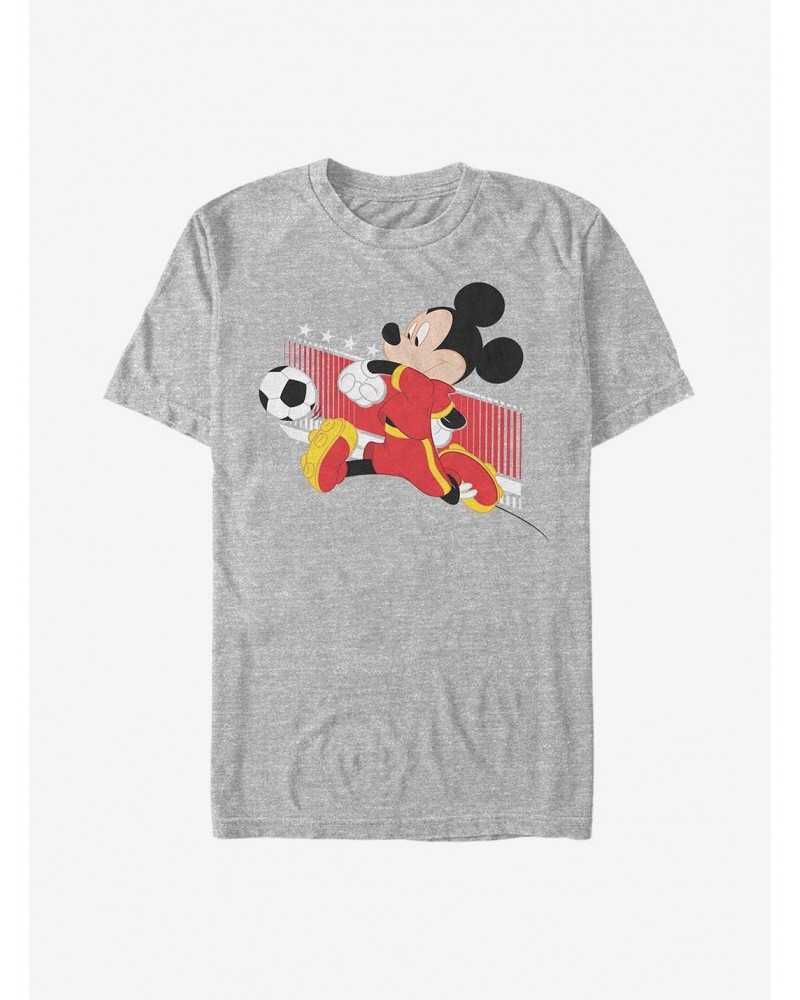 Disney Mickey Mouse Belgium Kick T-Shirt $8.03 T-Shirts