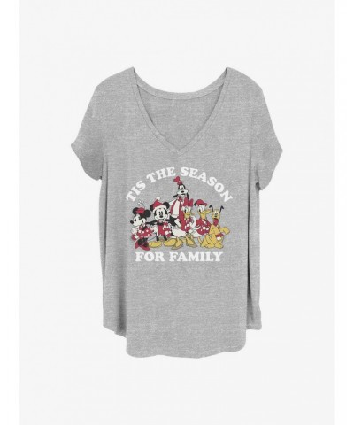 Disney Mickey Mouse Family Season Girls T-Shirt Plus Size $8.09 T-Shirts