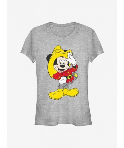 Disney Mickey Mouse Firefighter Classic Girls T-Shirt $9.16 T-Shirts
