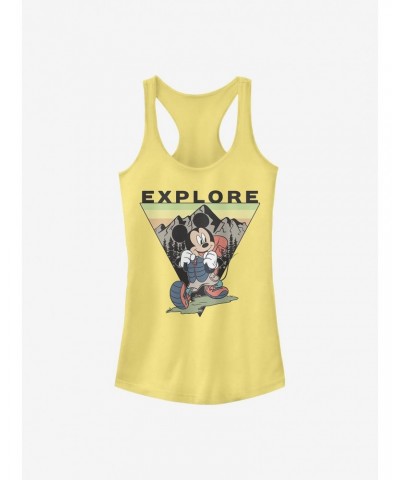 Disney Mickey Mouse Explore Mickey Travel Girls Tank $8.76 Tanks
