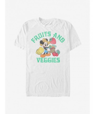 Disney Mickey Mouse Fruits And Veggies T-Shirt $8.03 T-Shirts