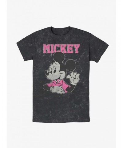 Disney Mickey Mouse Jumbo Mickey Mineral Wash T-Shirt $6.63 T-Shirts