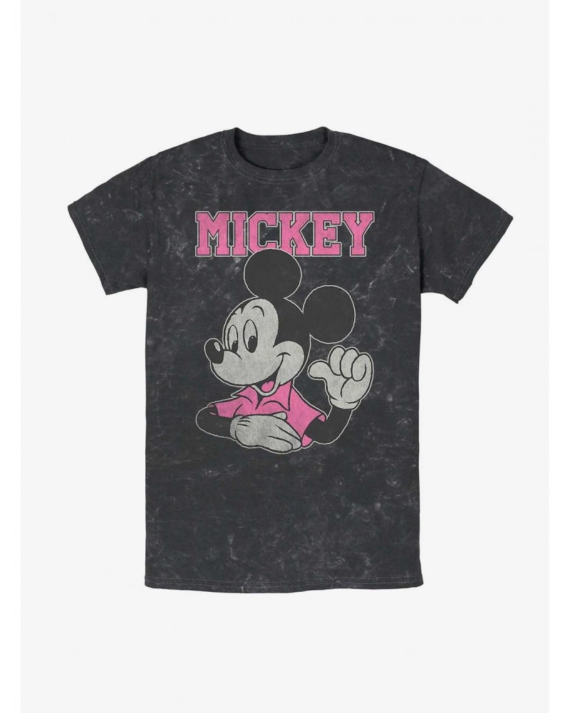 Disney Mickey Mouse Jumbo Mickey Mineral Wash T-Shirt $6.63 T-Shirts