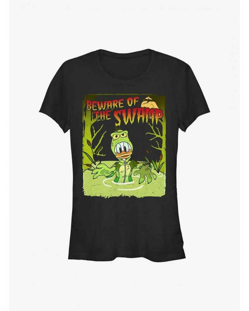 Disney Mickey Mouse Swamp Donald Poster Girls T-Shirt $8.76 T-Shirts