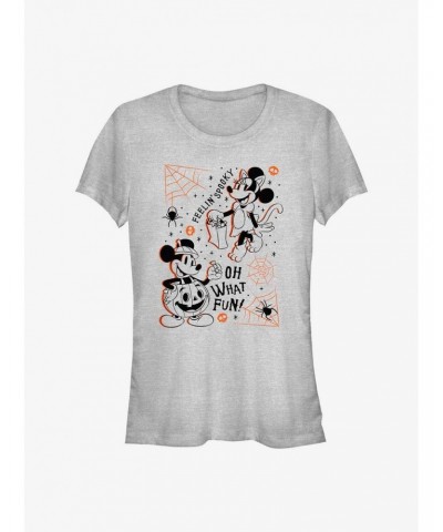 Disney Mickey Mouse Feelin' Spooky Girls T-Shirt $9.76 T-Shirts