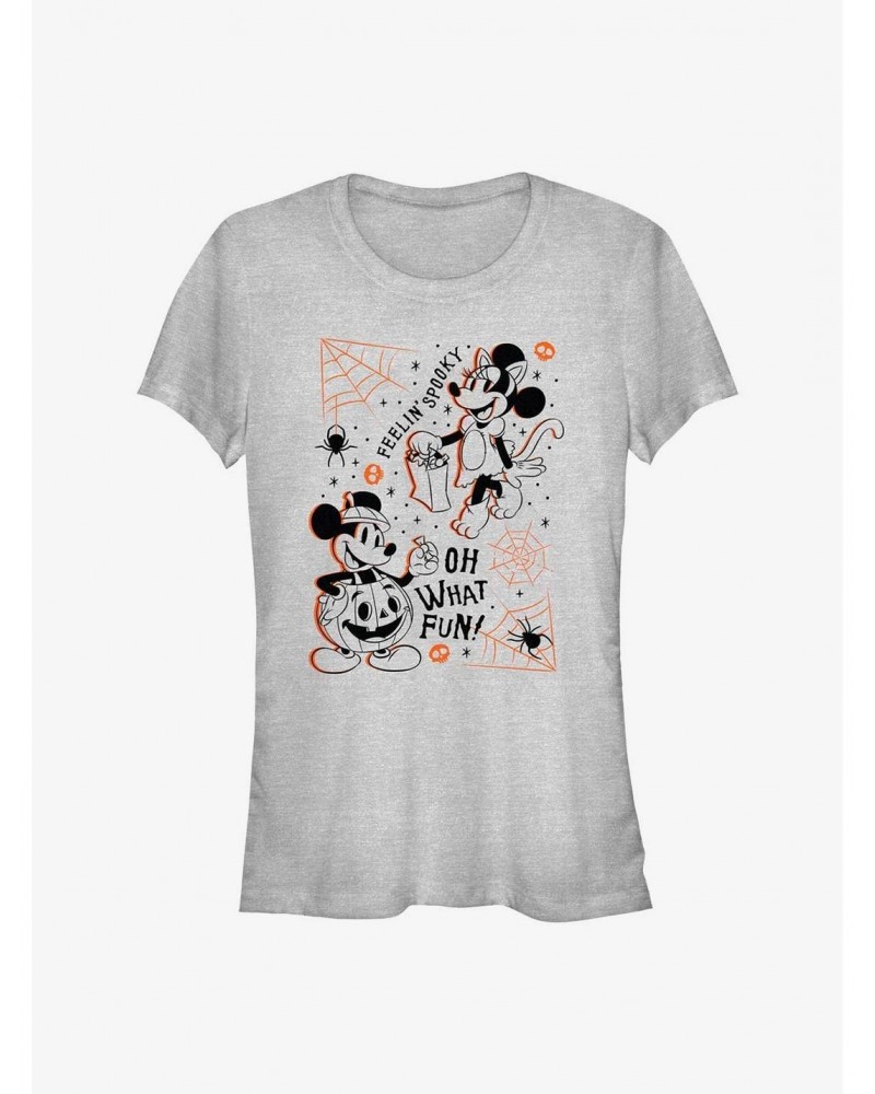 Disney Mickey Mouse Feelin' Spooky Girls T-Shirt $9.76 T-Shirts