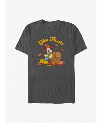 Disney Mickey Mouse Thankful Mouse T-Shirt $8.03 T-Shirts