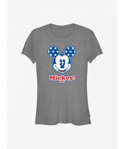 Disney Mickey Mouse Mickey USA Girls T-Shirt $6.18 T-Shirts