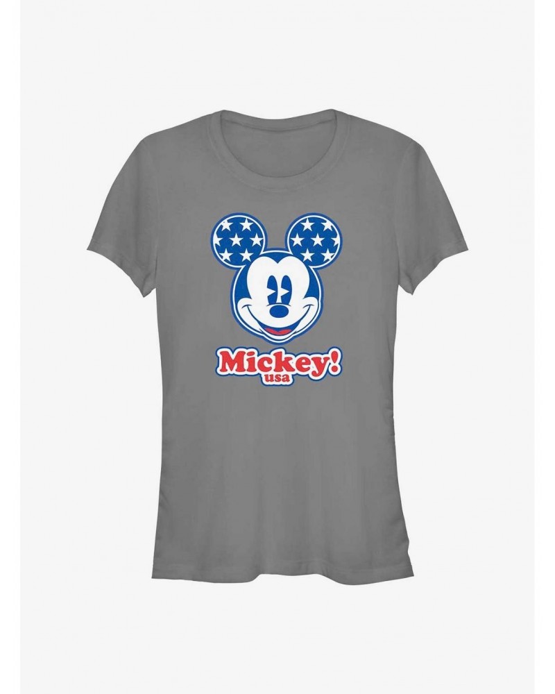 Disney Mickey Mouse Mickey USA Girls T-Shirt $6.18 T-Shirts