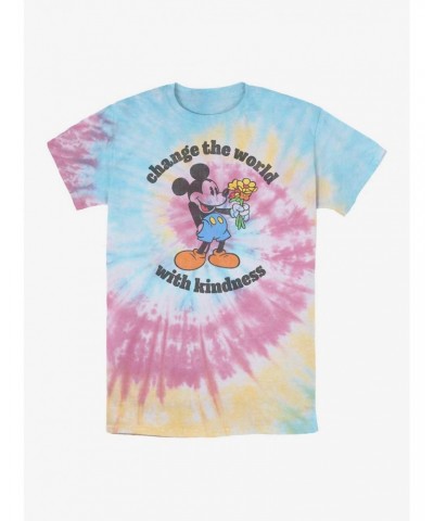 Disney Mickey Mouse Kindness Tie Dye T-Shirt $8.50 T-Shirts