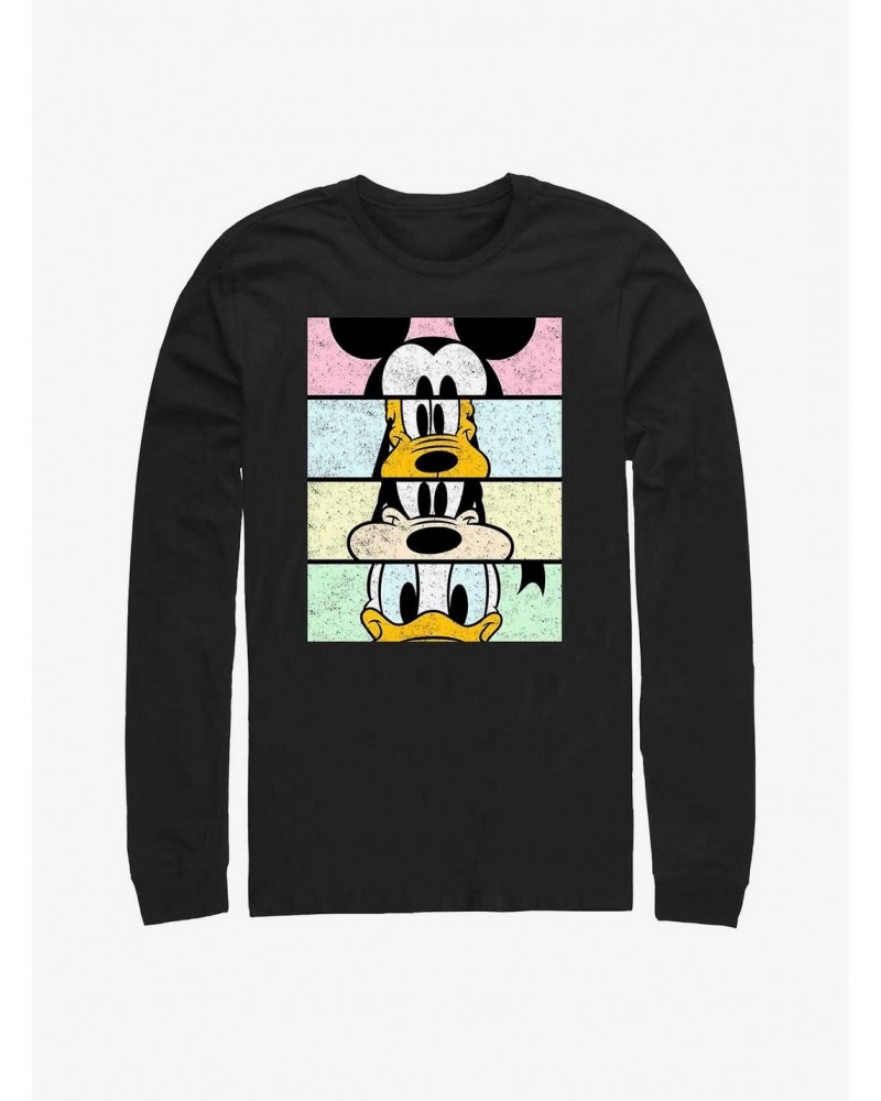 Disney Mickey Mouse Crew Long Sleeve T-Shirt $8.42 T-Shirts