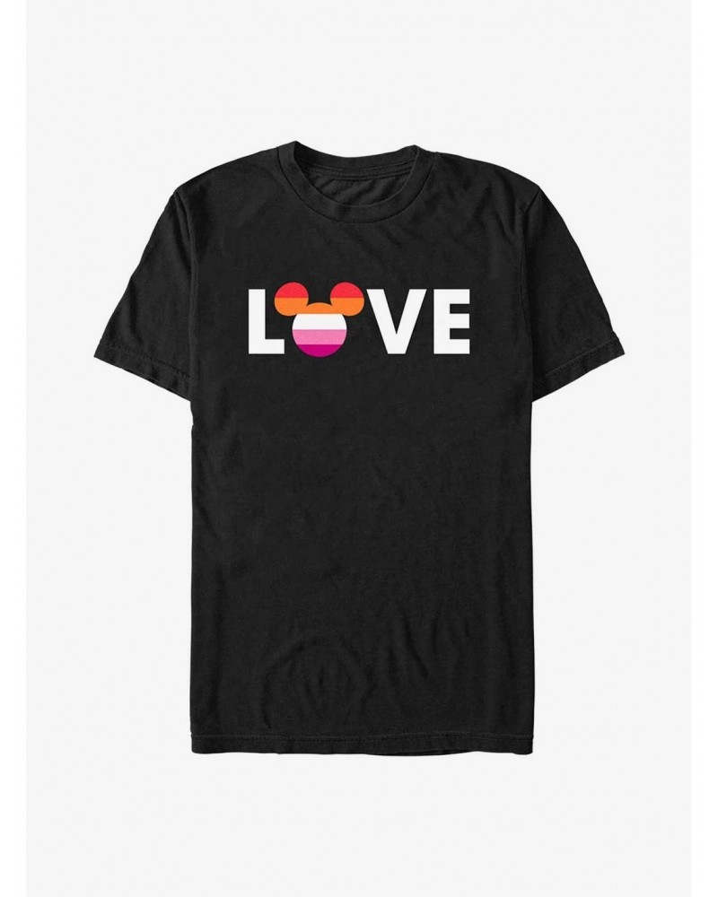 Disney Mickey Mouse Lesbian Love Pride T-Shirt $6.31 T-Shirts