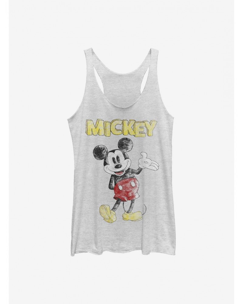 Disney Mickey Mouse Sketchy Mickey Girls Tank $8.29 Tanks