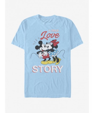 Disney Mickey Mouse True Love Story T-Shirt $9.37 T-Shirts