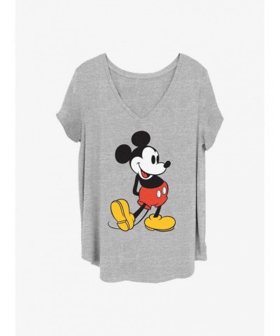 Disney Mickey Mouse Classic Mickey Girls T-Shirt Plus Size $6.94 T-Shirts