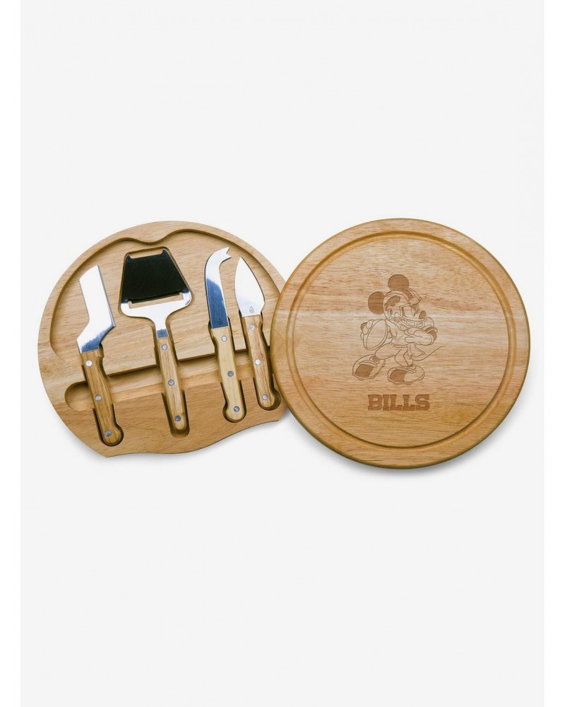 Disney Mickey Mouse NFL BUF Bills Circo Cheese Cutting Board & Tools Set $29.23 Tools Set