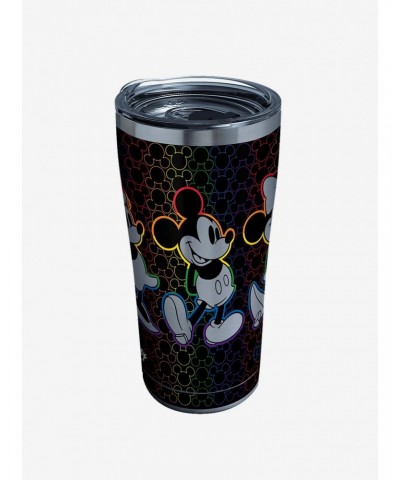 Disney Mickey and Minnie Rainbow 20oz Stainless Steel Tumbler With Lid $14.66 Tumblers