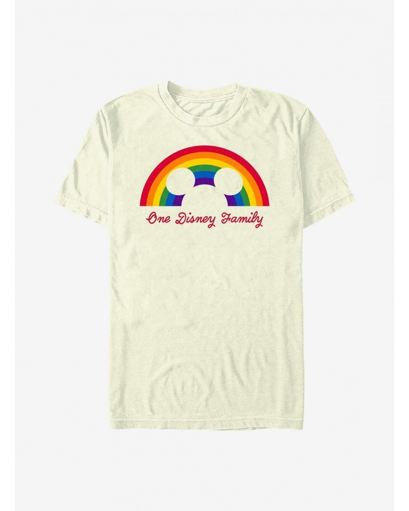 Disney Mickey Mouse Rainbow Our Disney Family T-Shirt $8.99 T-Shirts