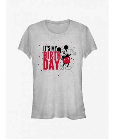 Disney Mickey Mouse Mickey It's My Birthday Girls T-Shirt $6.37 T-Shirts