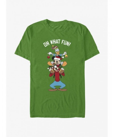 Disney Mickey Mouse Holiday Fun T-Shirt $8.03 T-Shirts