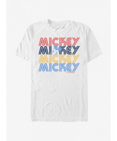 Disney Mickey Mouse Retro Stack T-Shirt $8.60 T-Shirts