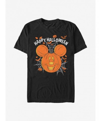Disney Mickey Mouse Mickey Mouse Jack-O'-Lantern T-Shirt $7.07 T-Shirts