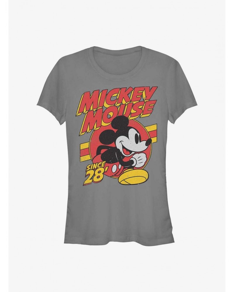 Disney Mickey Mouse Retro Run Girls T-Shirt $5.98 T-Shirts