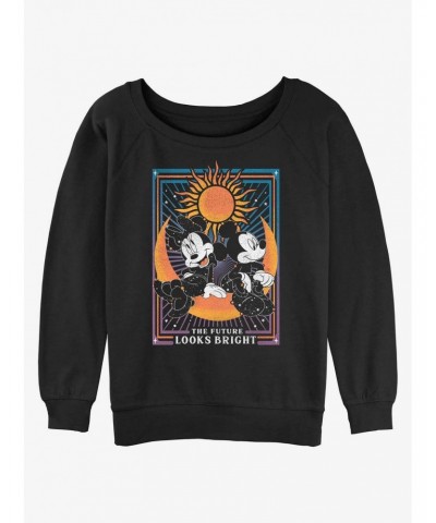 Disney Mickey Mouse The Future Looks Bright Astrology Girls Sweatshirt $11.22 Sweatshirts