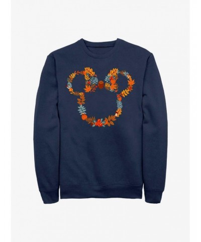 Disney Minnie Mouse Fall Leaf Wreath T-Shirt $14.46 T-Shirts