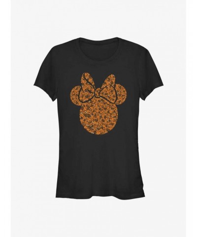 Disney Minnie Mouse Halloween Ears Girls T-Shirt $6.97 T-Shirts