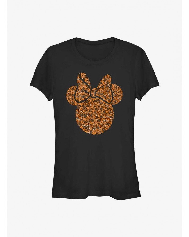 Disney Minnie Mouse Halloween Ears Girls T-Shirt $6.97 T-Shirts