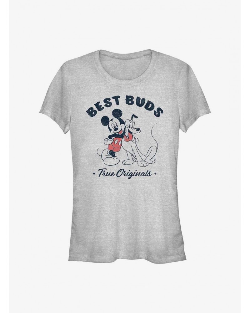 Disney Mickey Mouse Vintage Buds Girls T-Shirt $6.37 T-Shirts