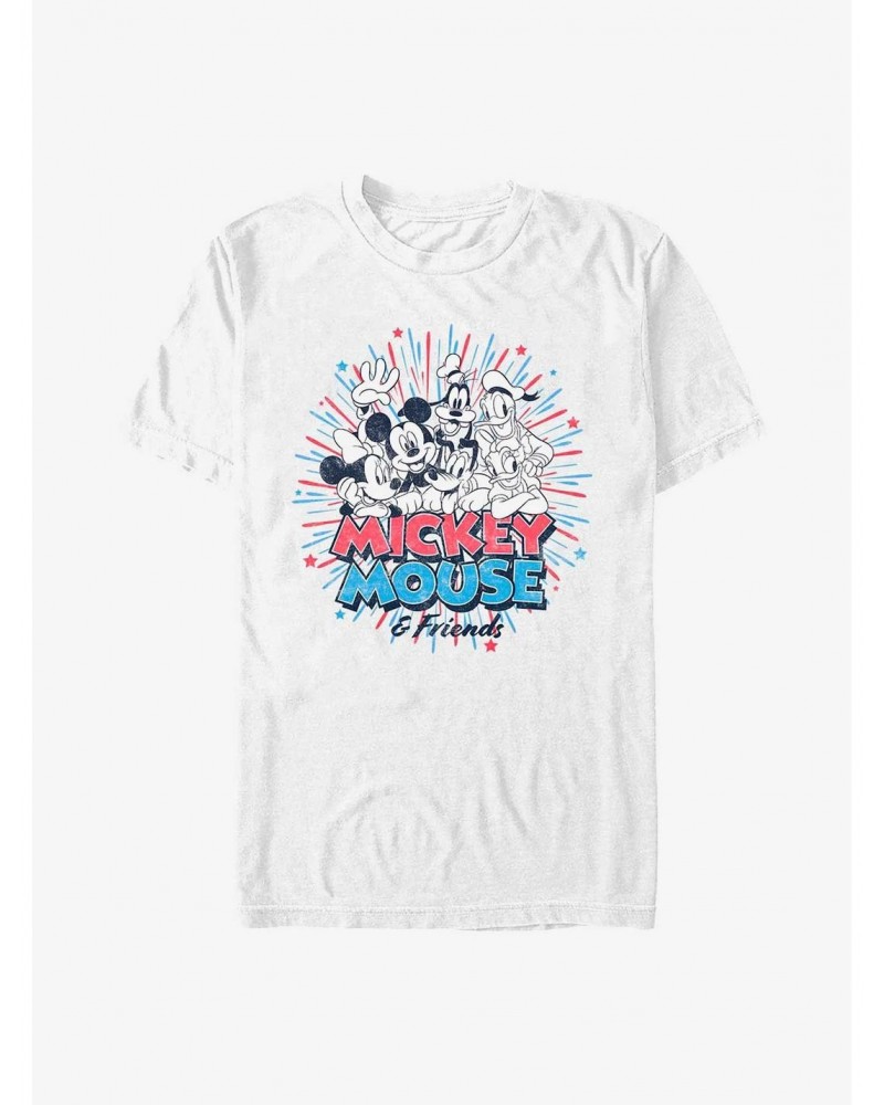 Disney Mickey Mouse Fireworks T-Shirt $9.37 T-Shirts