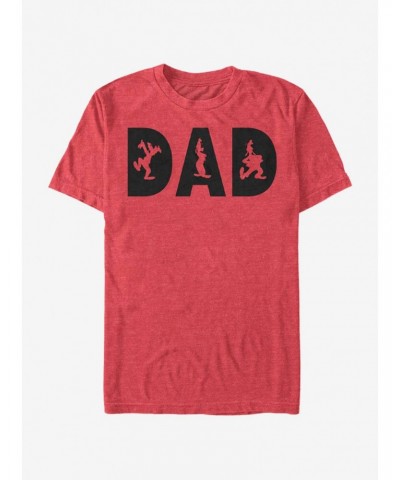 Disney Mickey Mouse Dad Characters T-Shirt $7.65 T-Shirts