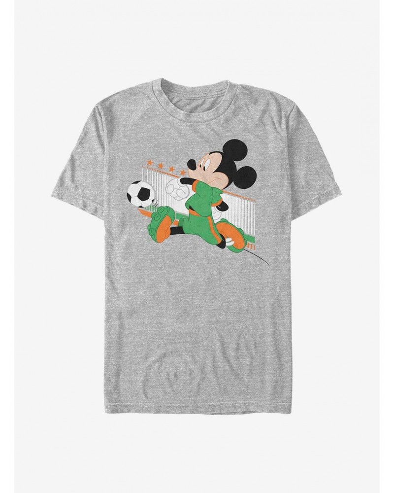 Disney Mickey Mouse Ireland Kick T-Shirt $8.22 T-Shirts