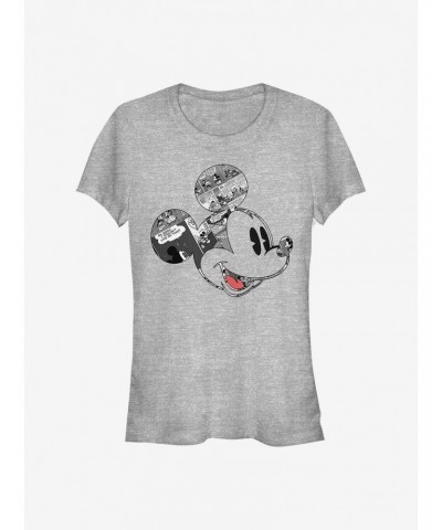 Disney Mickey Mouse Comic Mouse Girls T-Shirt $6.97 T-Shirts