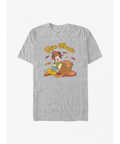 Disney Mickey Mouse Thankful Mouse T-Shirt $9.37 T-Shirts