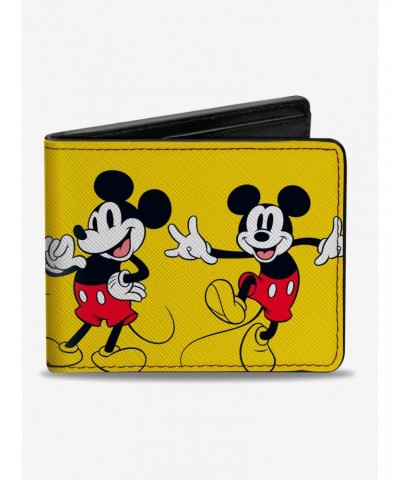Disney Mickey Mouse Poses Bifold Wallet $9.20 Wallets