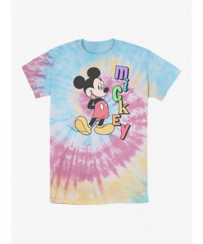 Disney Mickey Mouse Mickey Name Tie Dye T-Shirt $10.15 T-Shirts