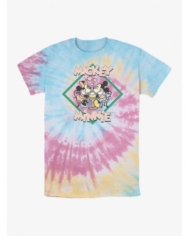 Disney Mickey Mouse Minnie Loves Mickey Tie Dye T-Shirt $8.29 T-Shirts