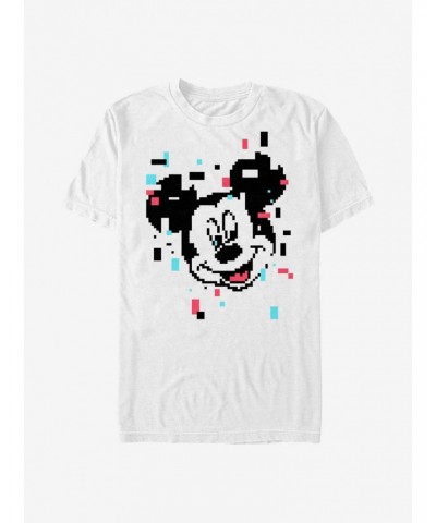 Disney Mickey Mouse Pixel Mickey T-Shirt $5.93 T-Shirts