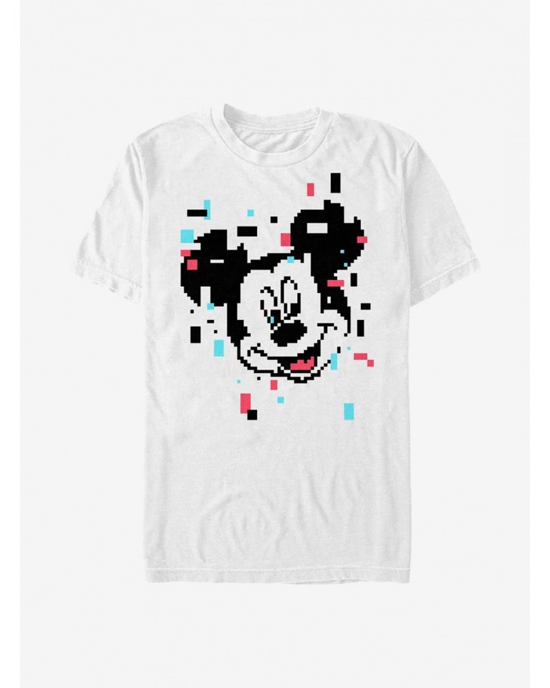 Disney Mickey Mouse Pixel Mickey T-Shirt $5.93 T-Shirts