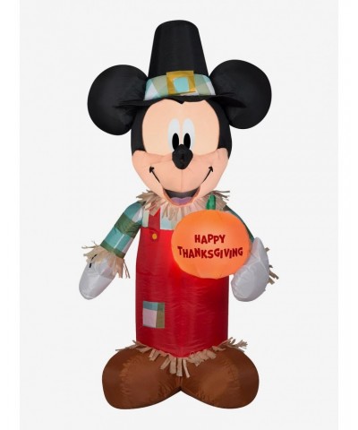Disney Mickey Mouse Thanksgiving Pumpkin Inflatable Décor $15.78 Décor