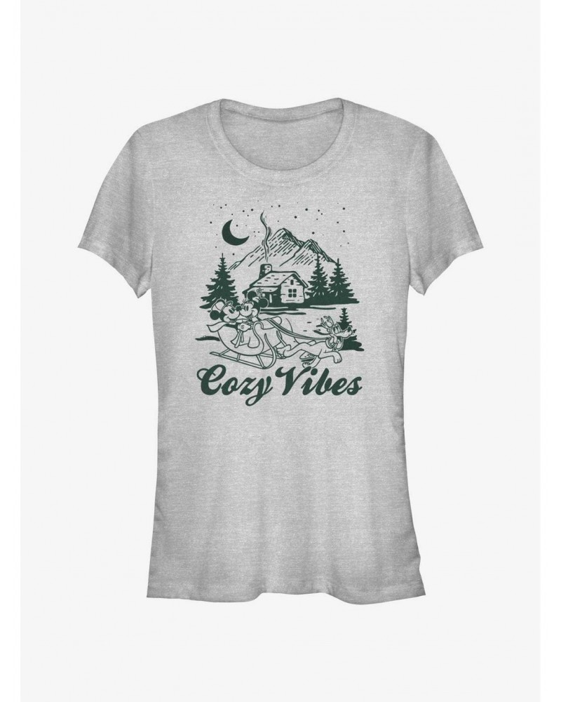 Disney Mickey Mouse Cozy Cabin Girls T-Shirt $9.96 T-Shirts