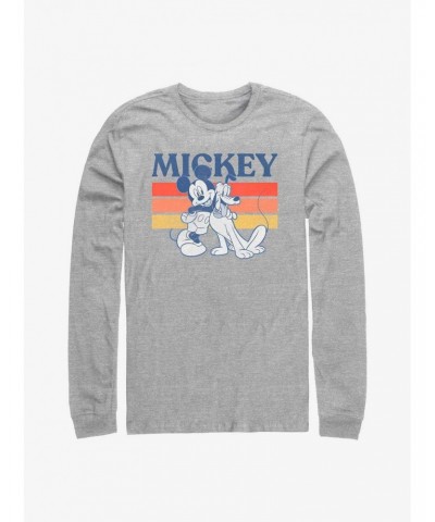 Disney Mickey Mouse Retro Squad Long-Sleeve T-Shirt $12.63 T-Shirts