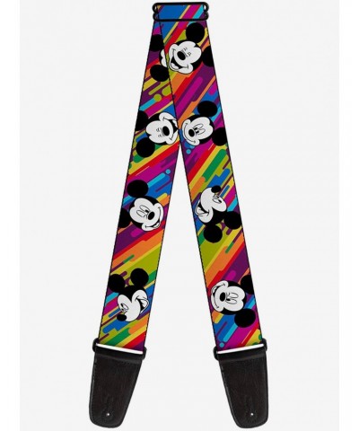 Disney Mickey Mouse Expressions Multicolor Guitar Strap $9.71 Guitar Straps